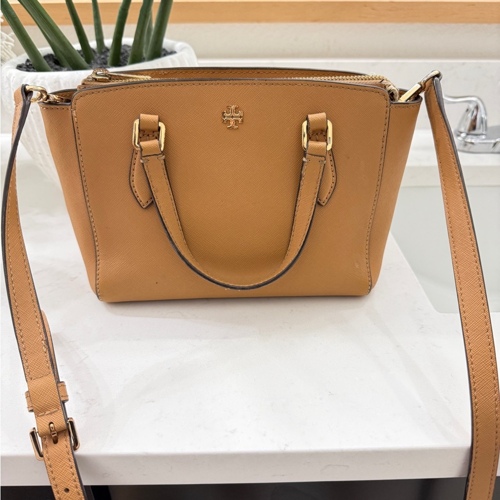 Tory Burch Camel Crossbody Bag